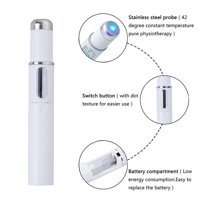 Buy Blue Light Laser Pen Scar Acne Removal Anti Wrinkle Aging Therapy